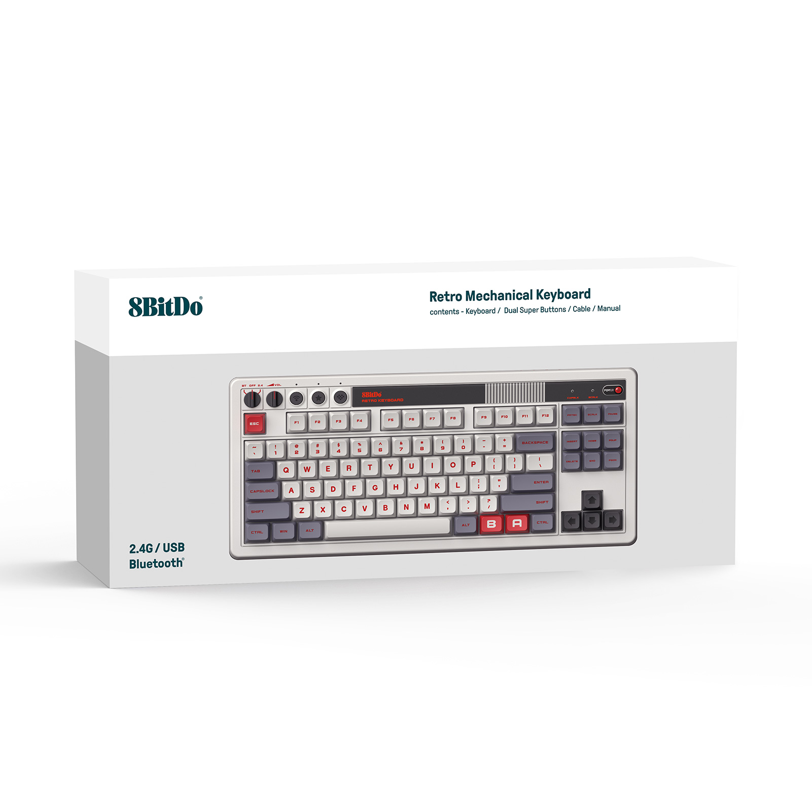 8Bitdo Retro Mechanical Keyboa - Retro Pc Gaming recension och pris