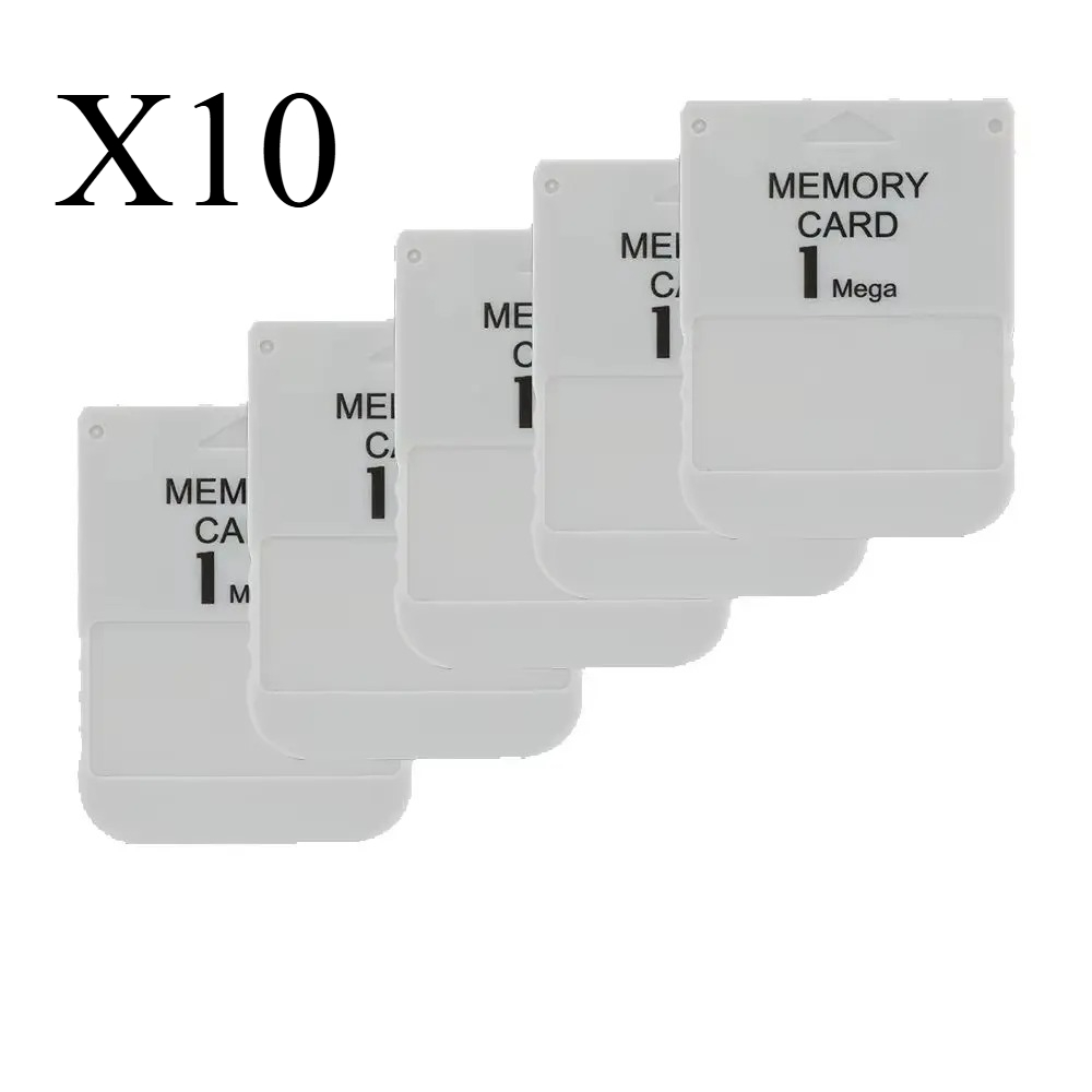 10x FOR PS1 Memory Card PS1 PS - Memory Card Ps1 recension och pris