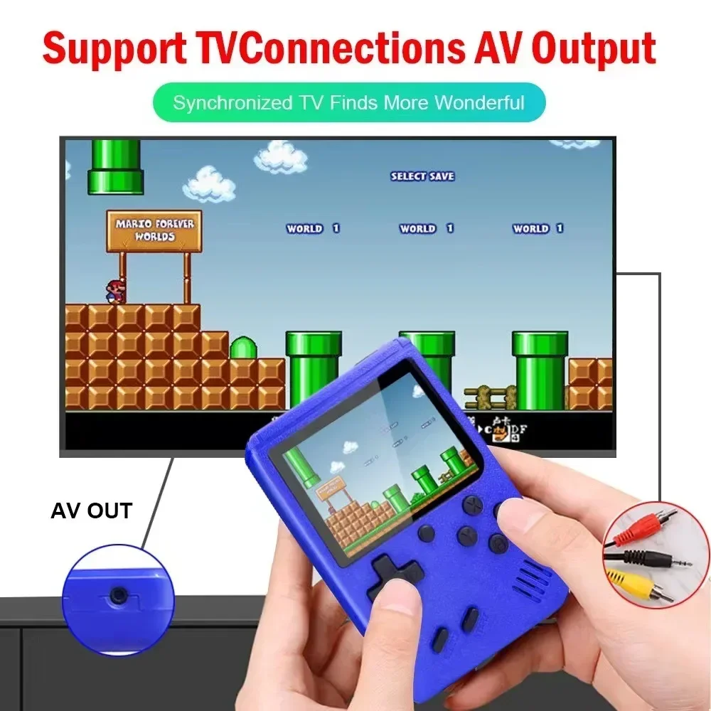 Retro Portable Mini Handheld V - Retro Gaming Device recension och pris