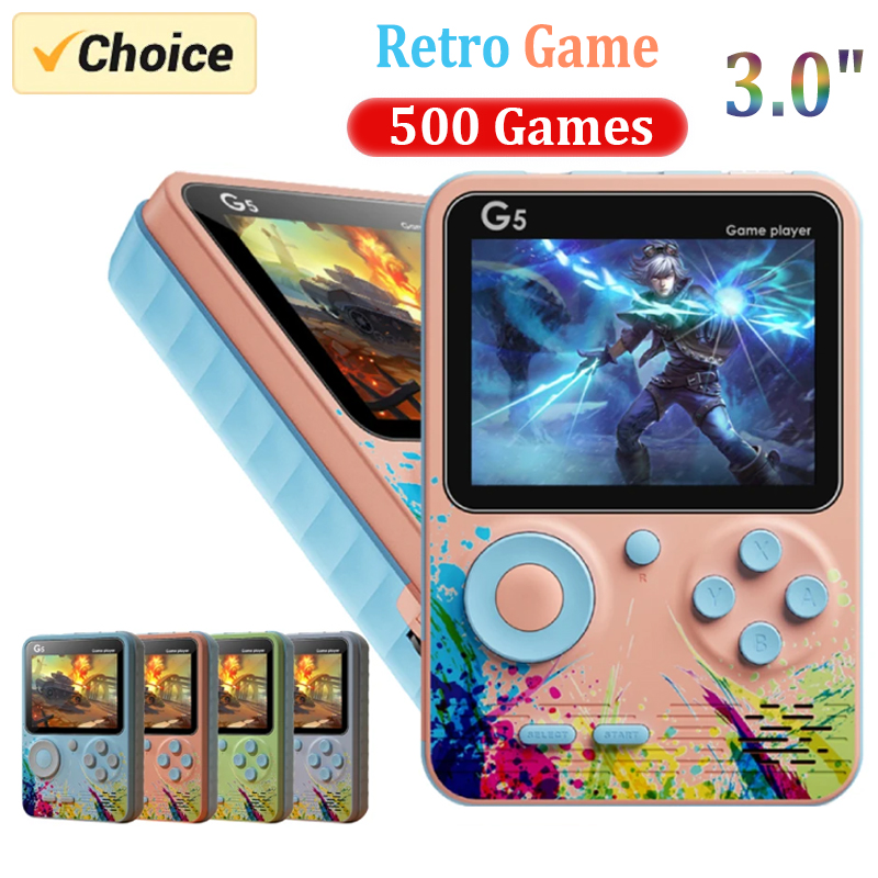 G5 Retro Handheld Game Console - Retro Gaming Device recension och pris