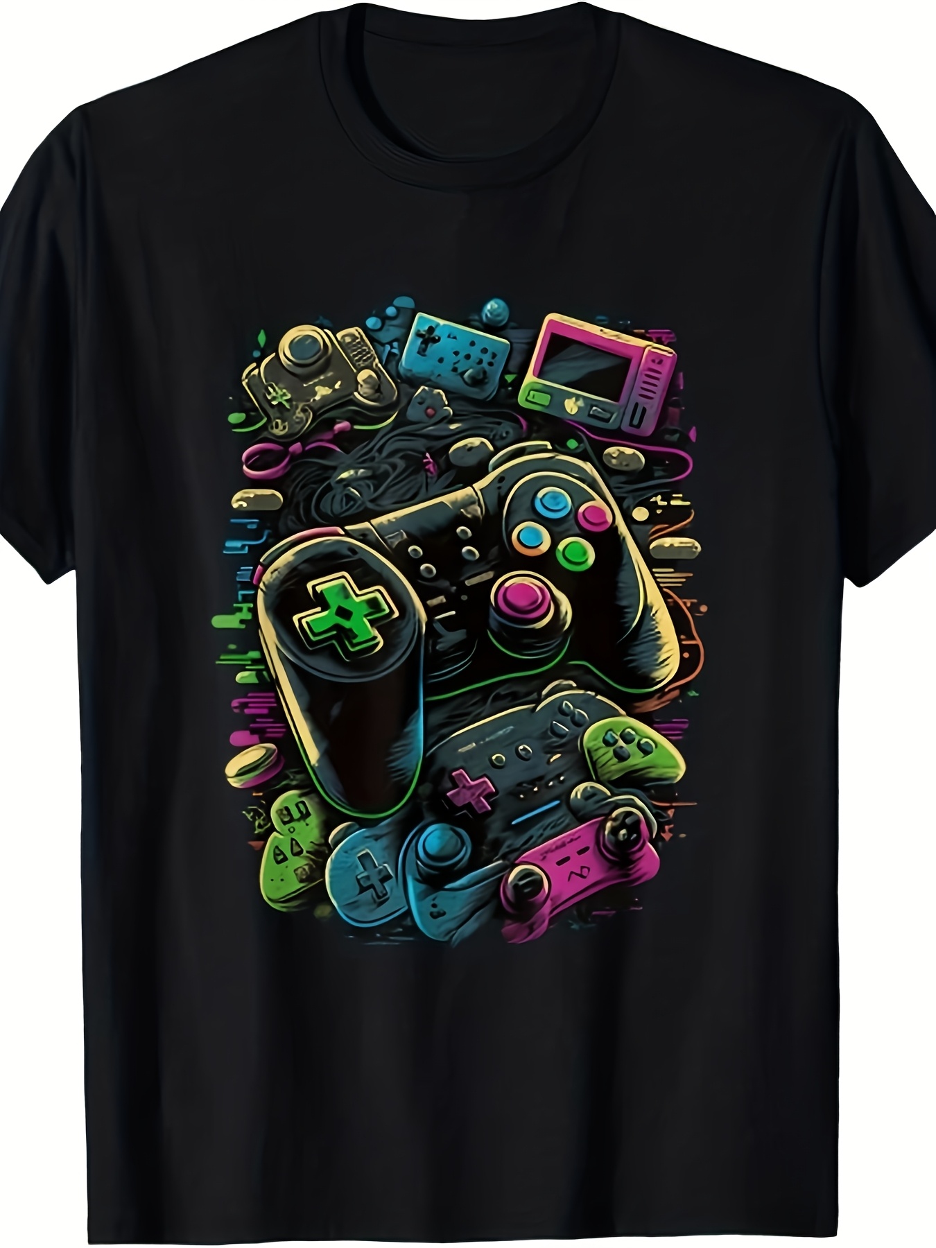Men's Unisex Control Gamer TSh - Retro Gaming Gamestop recension och pris