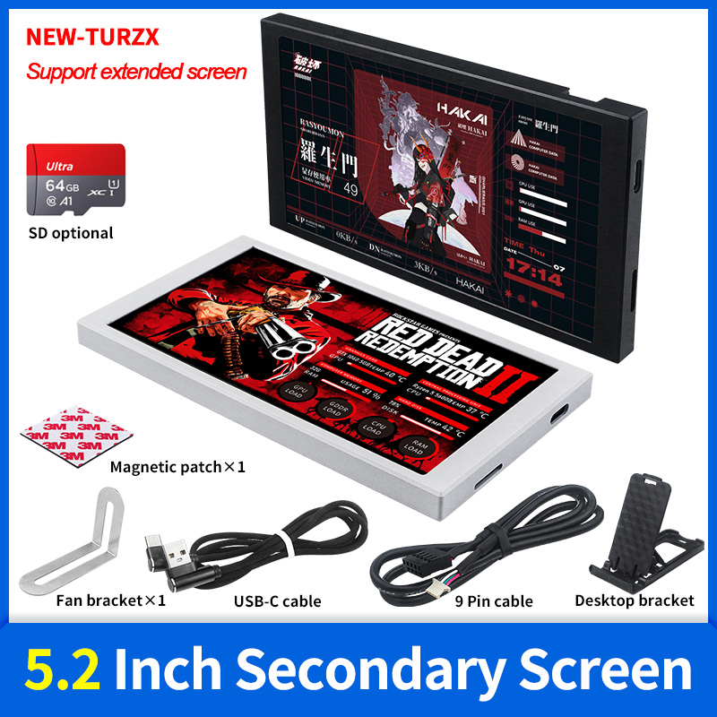 New 5.2 Inch IPS Type C Second - Retro Gaming Monitor recension och pris