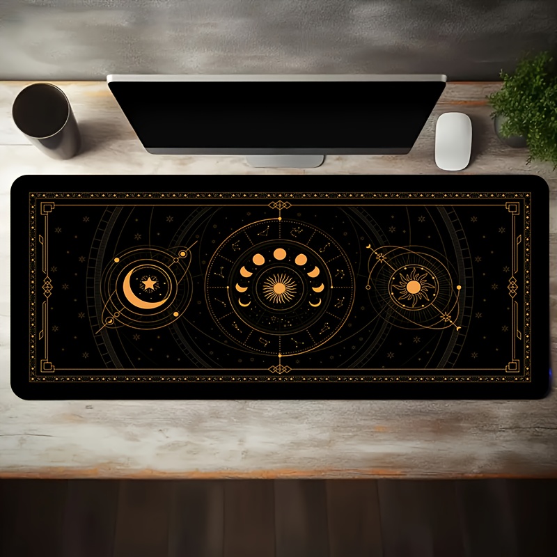 Golden Retro Zodiac Astrology  - Retro Gaming Desk Setup recension och pris